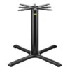 Detroit XL Cast Iron Self Levelling Cruciform Table Base Nobis restaurant furniture