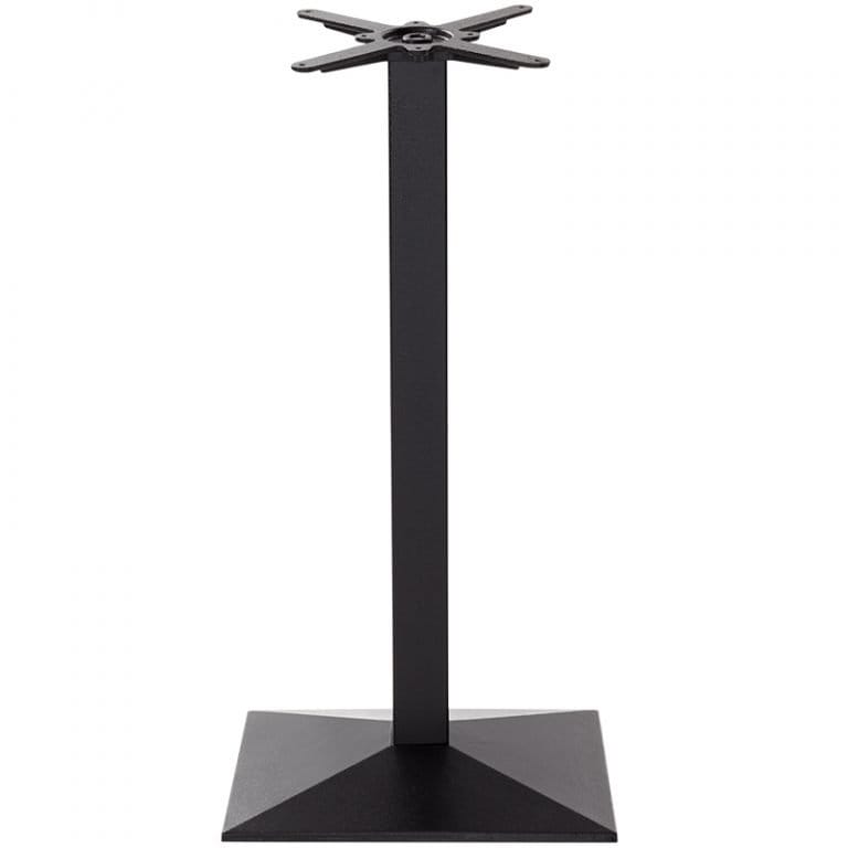 Quattro Rectangular Cast Iron Pyramid Table Base Nobis Restaurant