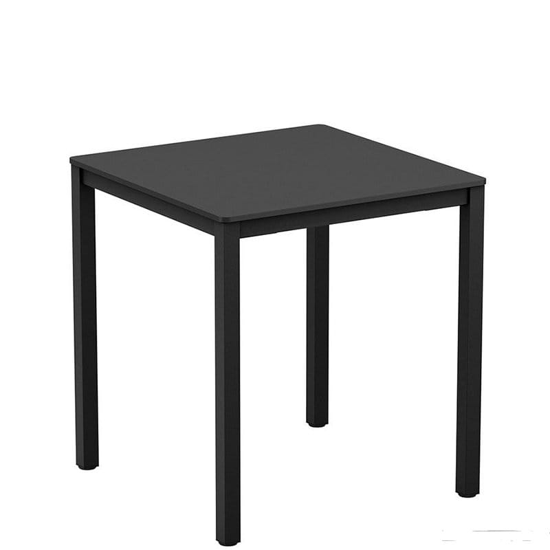 Extrema Black Outdoor Dining Table 4 Sizes Nobis Restaurant Furniture
