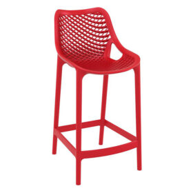 Spring 65 Bar Stool Red