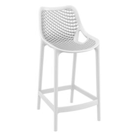 Spring 65 Bar Stool White